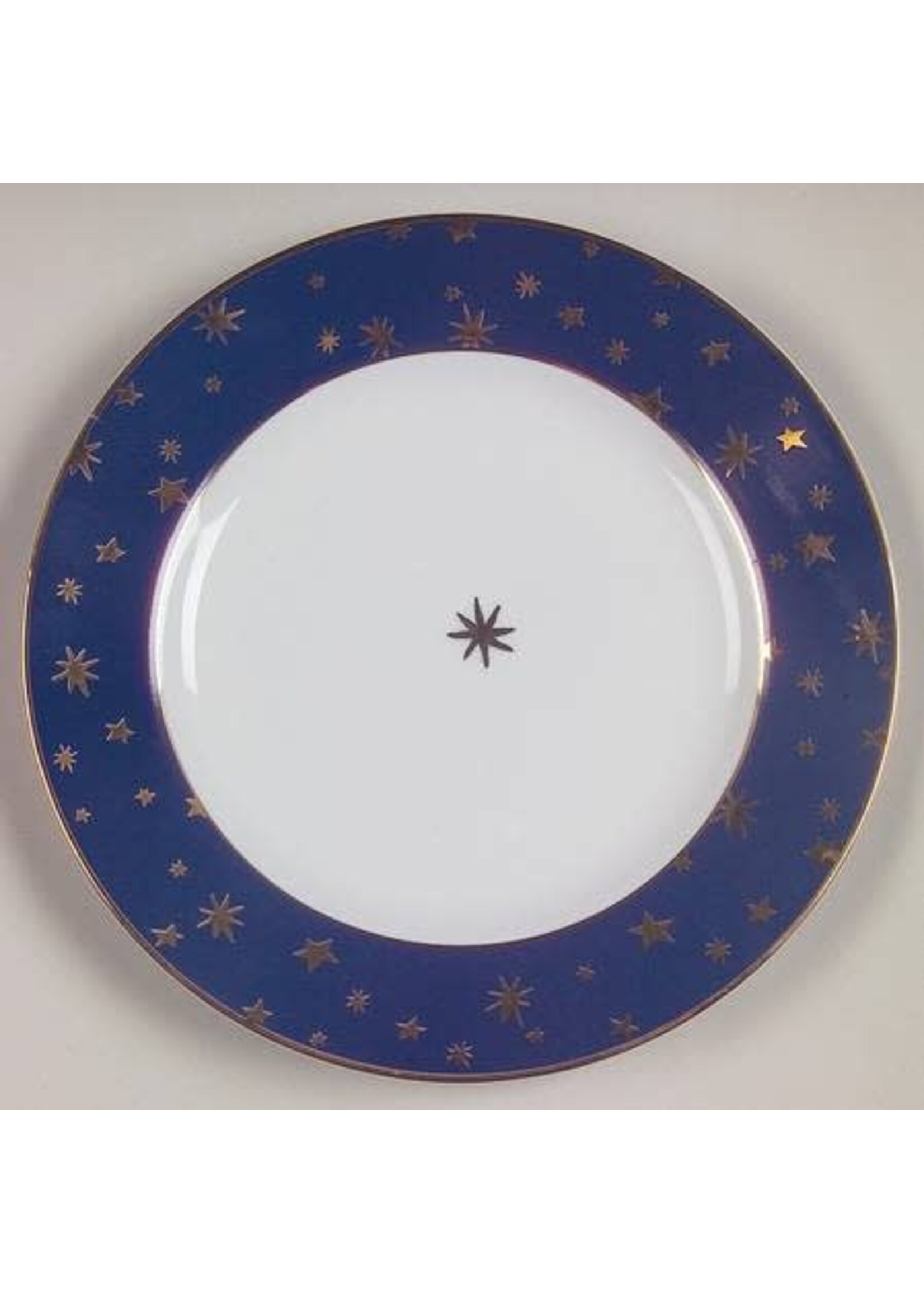 SAKURA GALAXY-BLUE SALAD PLATE 8"