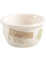 CORNING TEXTURED LEAVES RAMEKIN 4 1/4"