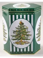 SPODE CHRISTMAS TREE TIN GREEN 6"