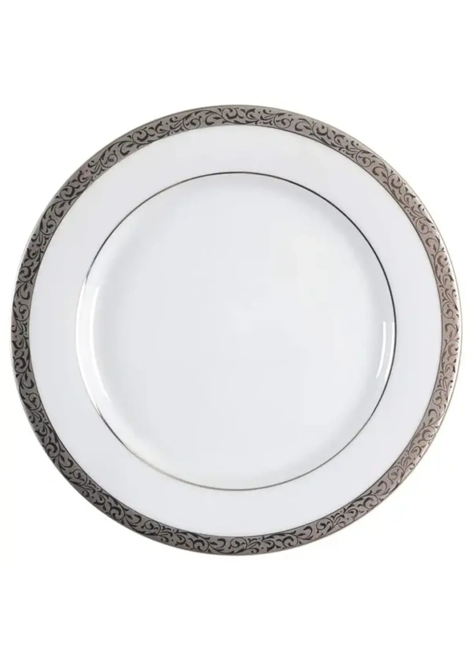 NIKKO PLATINUM FILIGREE SALAD PLATE