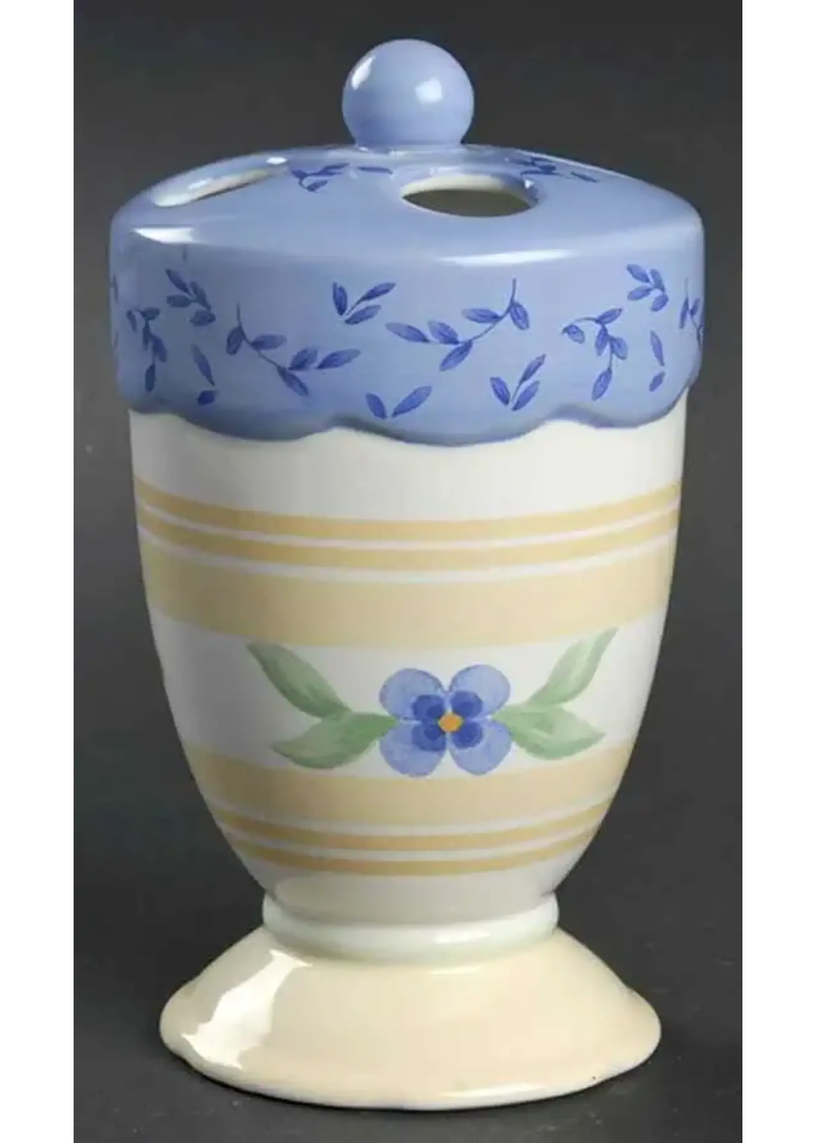 PFALTZGRAFF SUMMER BREEZE TOOTHBRUSH HOLDER 5 7/8"