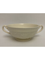 WEDGWOOD PATRICIAN CREAM SOUP BOWL FOOTED 5 1/4"