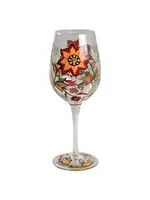 PIER 1 CARYNTHUM GOBLET 9"