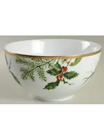 ST. NICHOLAS SQUARE LAUREL SERVING BOWL 9 1/2"