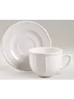 FARBERWARE FRENCH BUFFET CUP & SAUCER SET-FLAT 3'