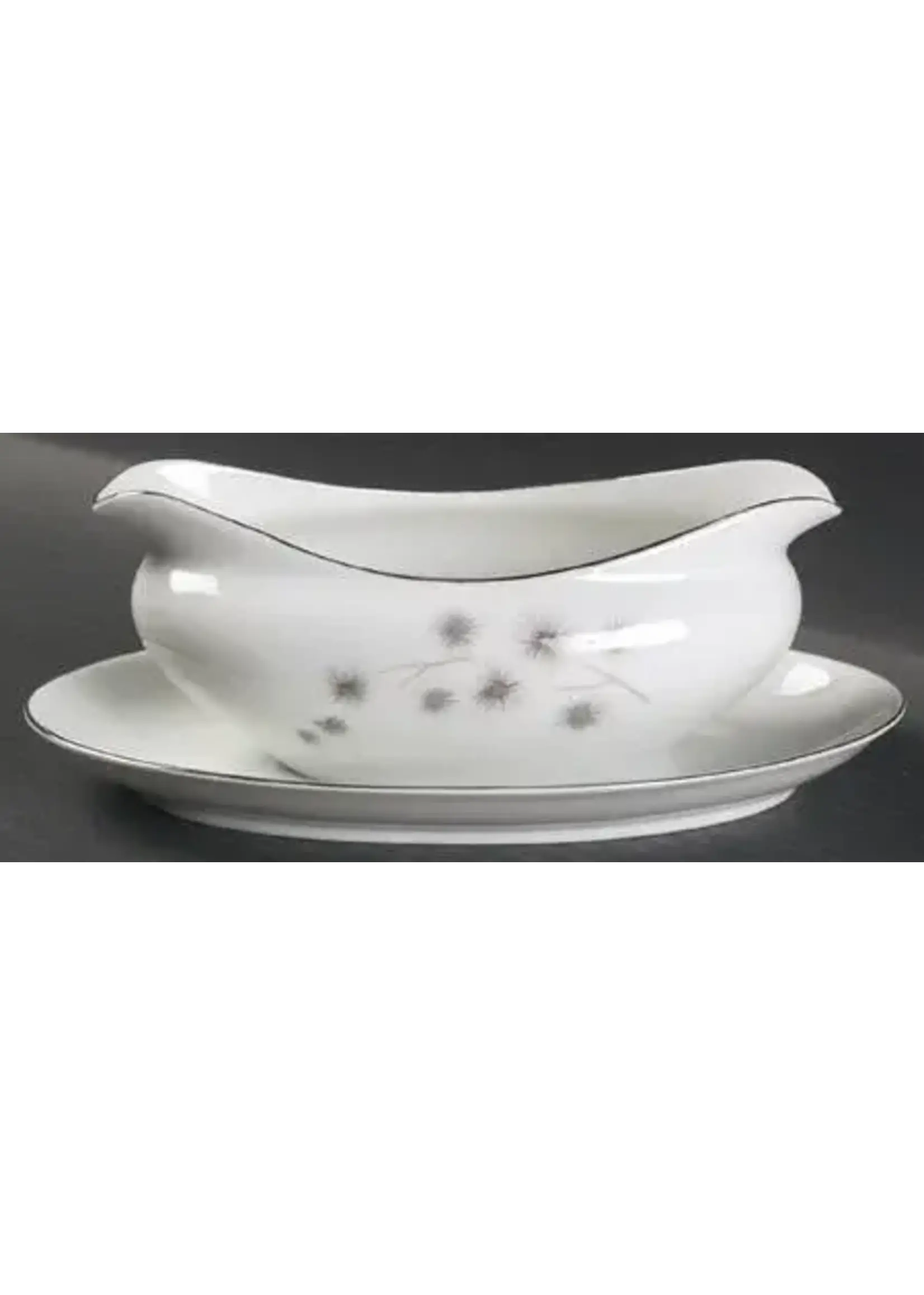 CREATIVE PLATINUM STAR BURST GRAVY BOAT