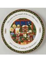 PORTMEIRION CHRISTMAS STORY DINNER PLATE 10 3/4" THE MOON ON