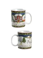 PORTMEIRION CHRISTMAS STORY MUG 3 3/4" HOUSE