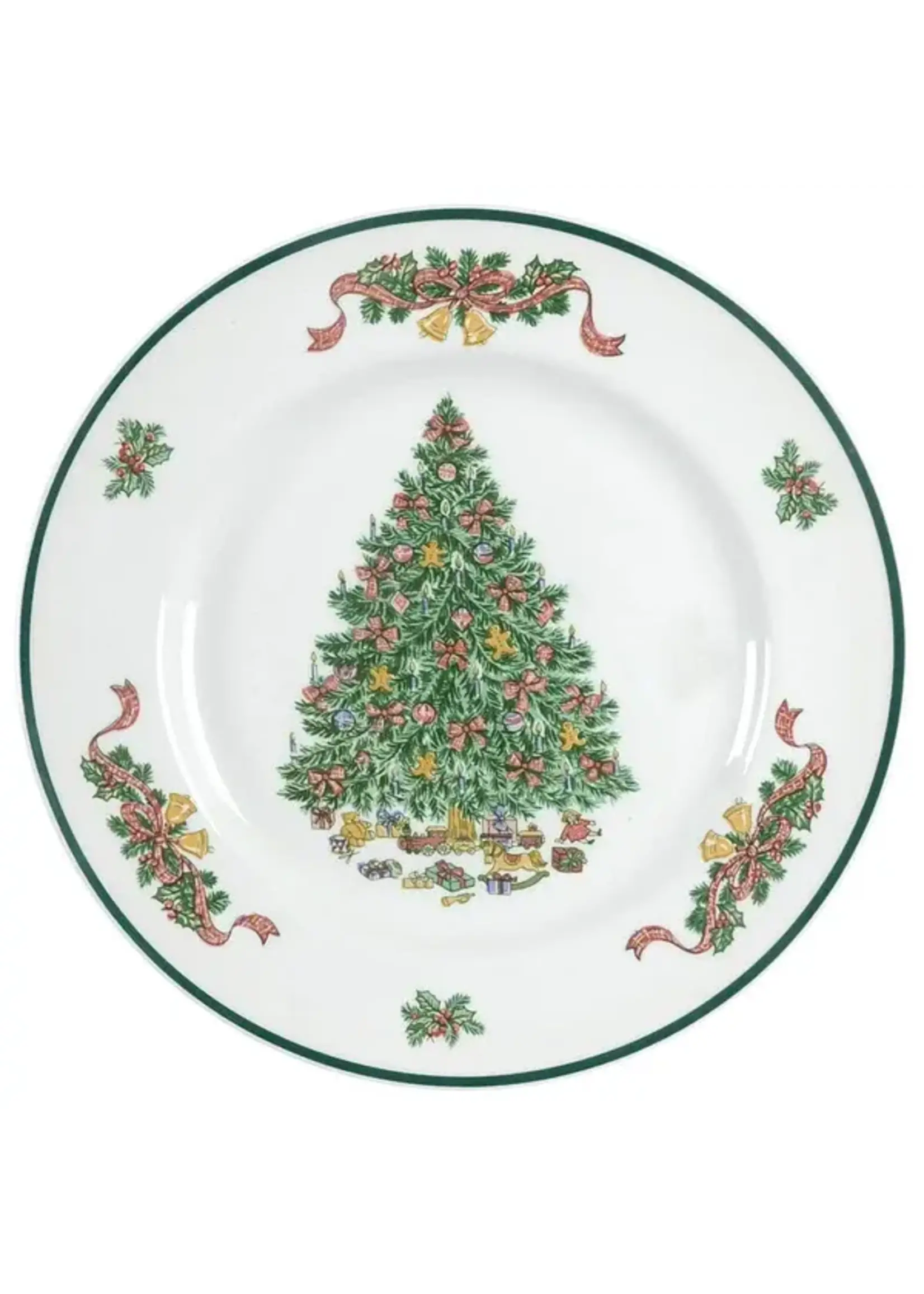 JOHNSON BROTHERS VICTORIAN CHRISTMAS  DINNER PLATE  10 1/4