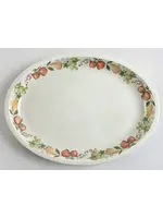 WEDGWOOD QUINCE OVAL SERVING PLATTER 13"