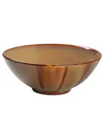 SANGO FLAIR BROWN  SOUP/CEREAL BOWL 7 1/2"