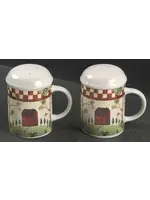 COUNTRY HOME SALT & PEPPER 4 3/8"