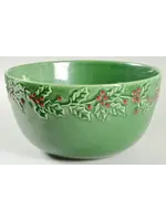 HOLLY & BERRIES SALAD BOWL 10 5/8"