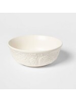 PUMPKIN EMBOSSED SERVING BOWL 93 OZ