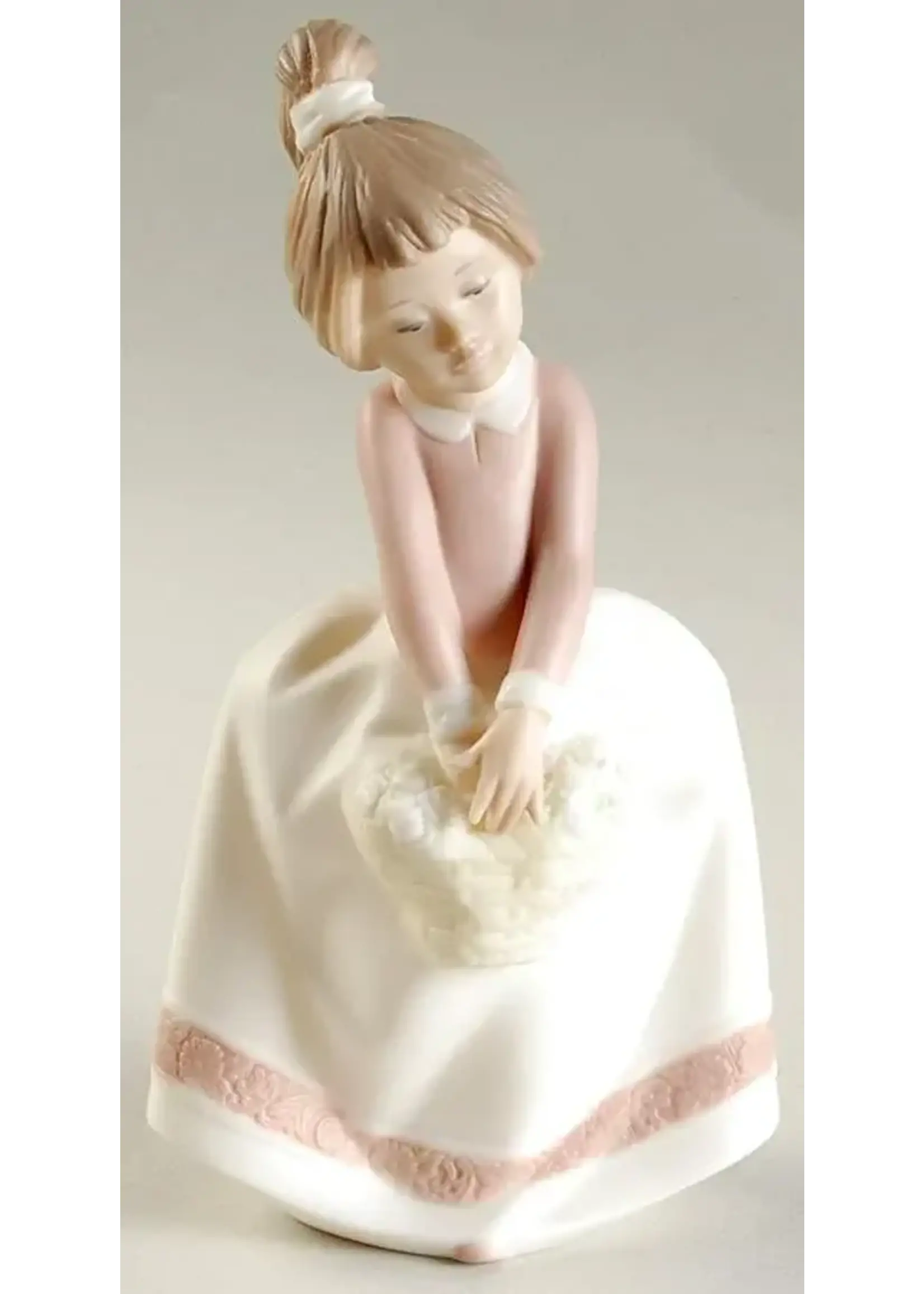 LLADRO GOLDEN MEMORIES LITTLE POUTER