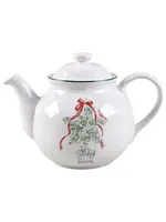 CORNING CALLAWAY HOLIDAY TEAPOT