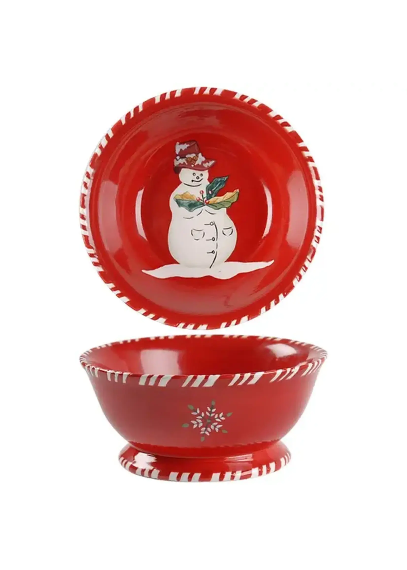 JOLLY OL SNOWY BOWL SNOWMAN