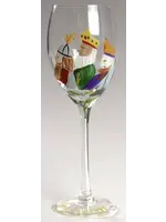 SONGS OF THE SEASON WE THREE KINGS GOBLET 9 1/8"