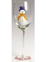 SONGS OF THE SEASON GOBLET FROSTY THE SNOWMAN 9 1/8"