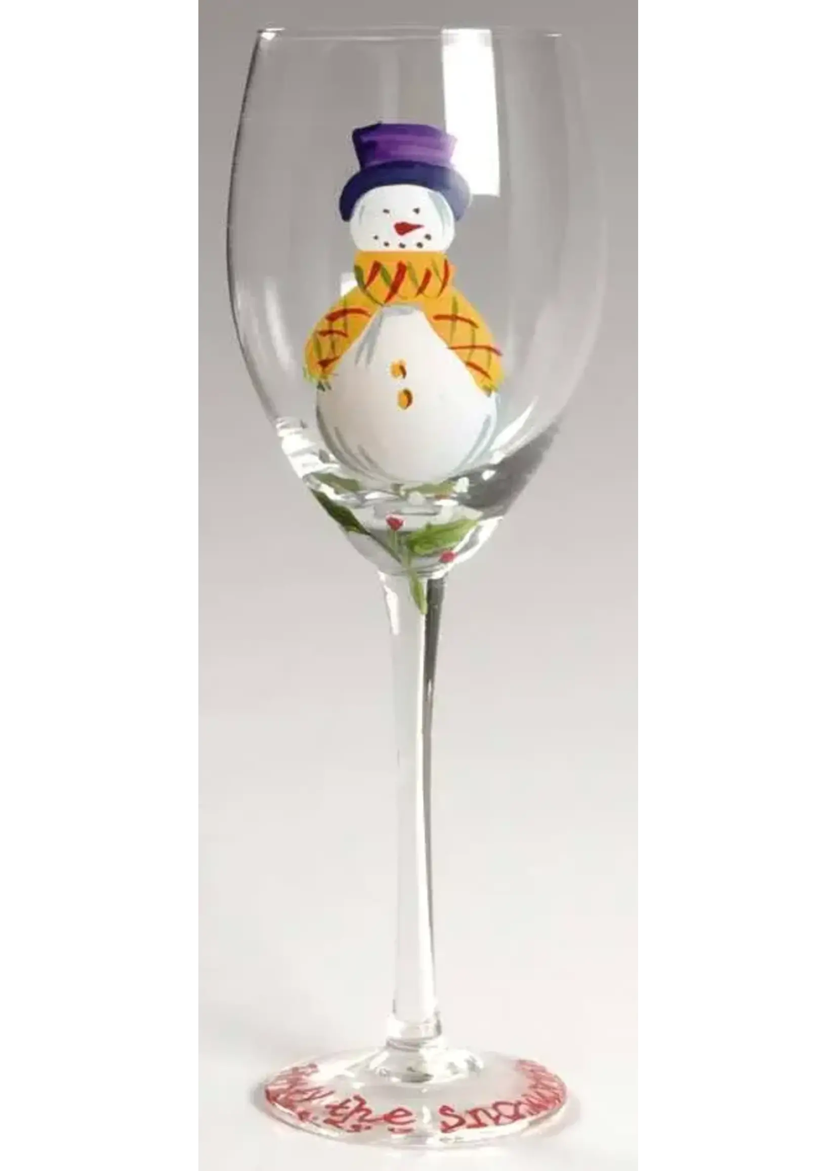 BLOCK SONGS OF THE SEASON GOBLET FROSTY THE SNOWMAN 9 1/8"