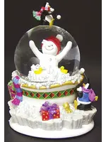 WATERFORD HOLIDAY HEIRLOOM GIFTWARE BUBBLE BATH SNOW GLOBE