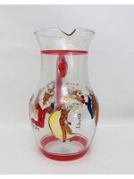 REINDEER PITCHER  9 1/2"