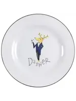 LTD COMMODITIES REINDEER SALAD PLATE 8 1/2" DASHER