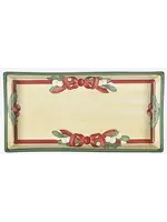 VILLEROY & BOCH MERRY WINTER TRAY 13 1/4"