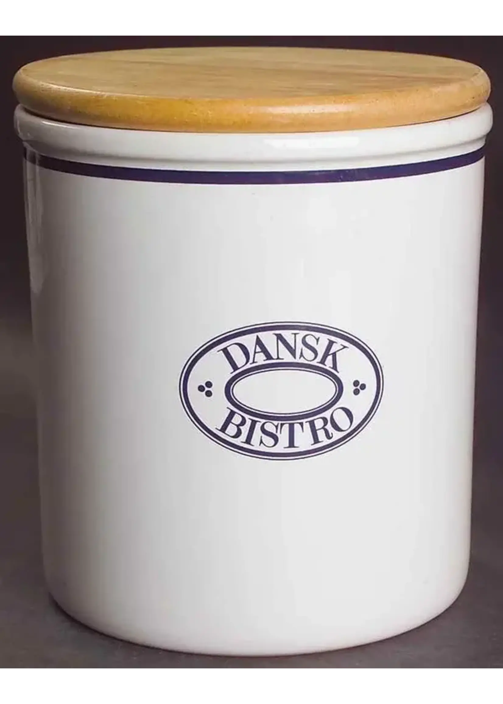 DANSK CHRISTIANSHAVN BLUE CANISTER 7 1/2"