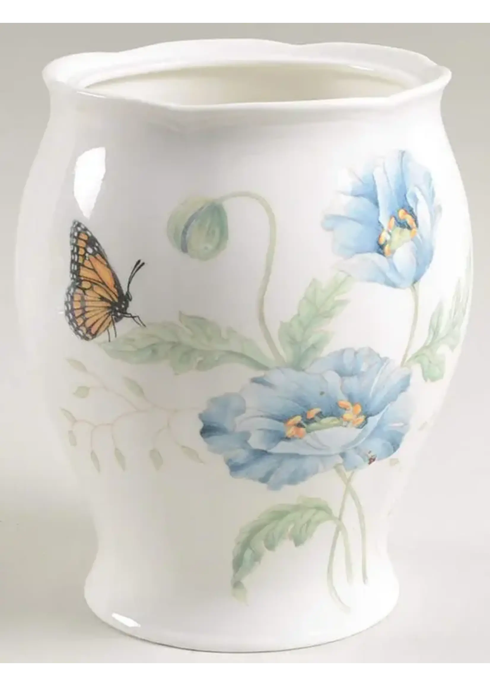 LENOX BUTTERFLY MEADOW CANISTER NO LID 6 1/2"