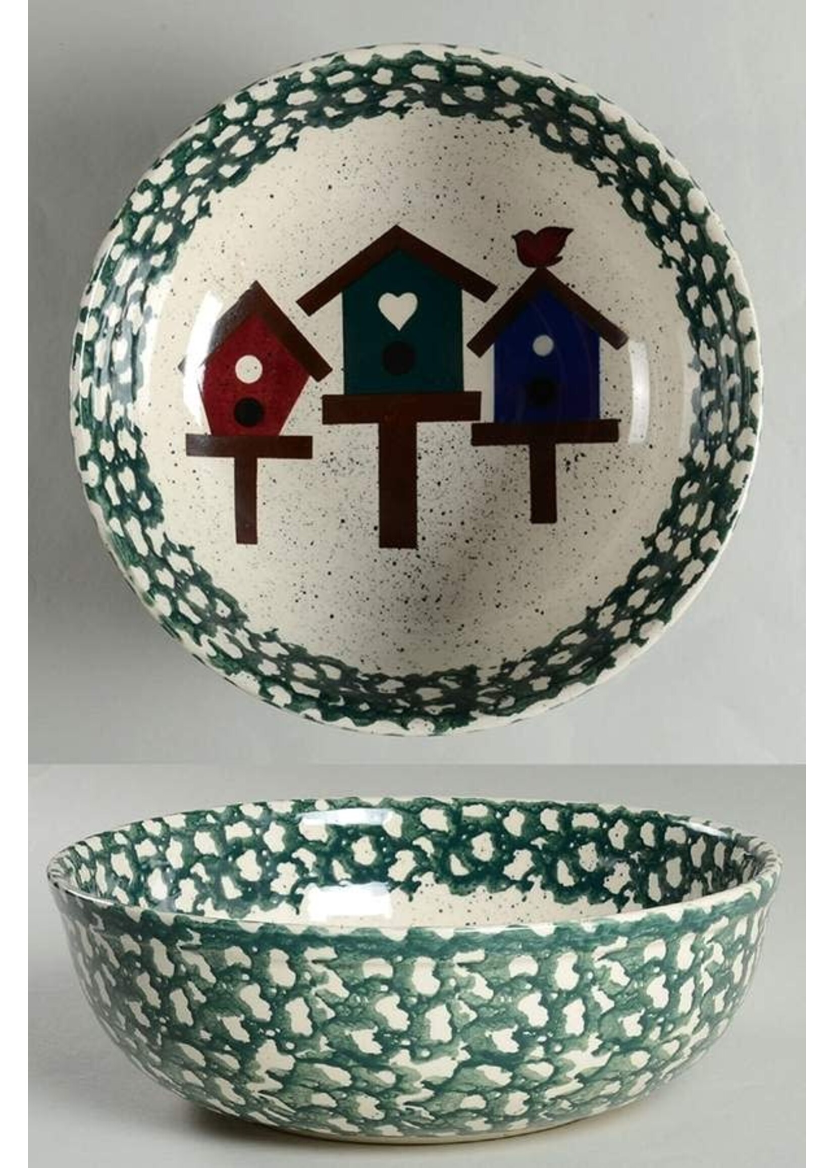 BIRDHOUSE CEREAL BOWL 6"