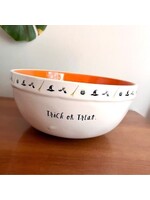 TRICK OR TREAT SERVING BOWL 10"