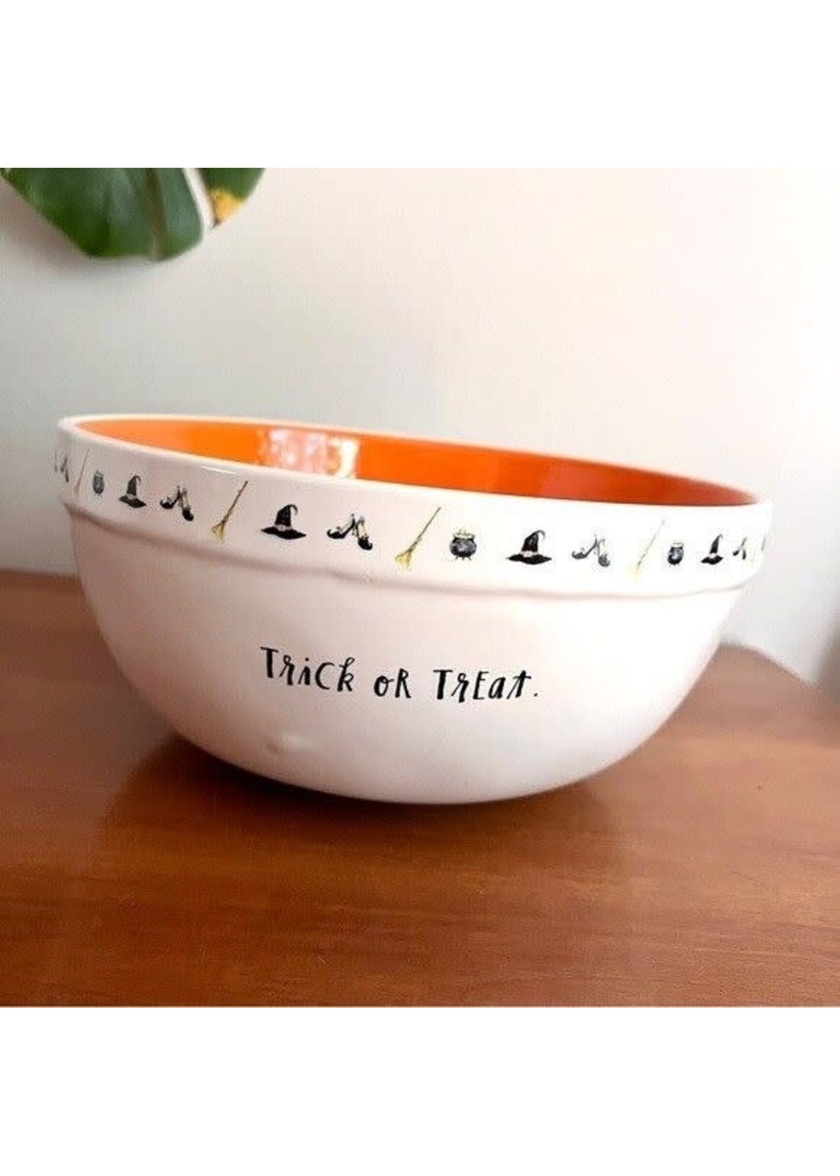 MAGENTA TRICK OR TREAT SERVING BOWL 10"