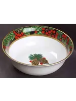 HOLIDAY PINE SERVING BOWL 9 1/4"