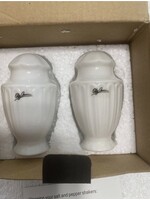 OLEG CASSINI WHITE 2/3HOLE SALT & PEPPER