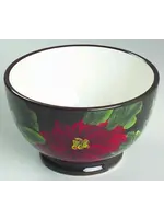 POINSETTIA ICE CREAM BOWL 5 1/4"