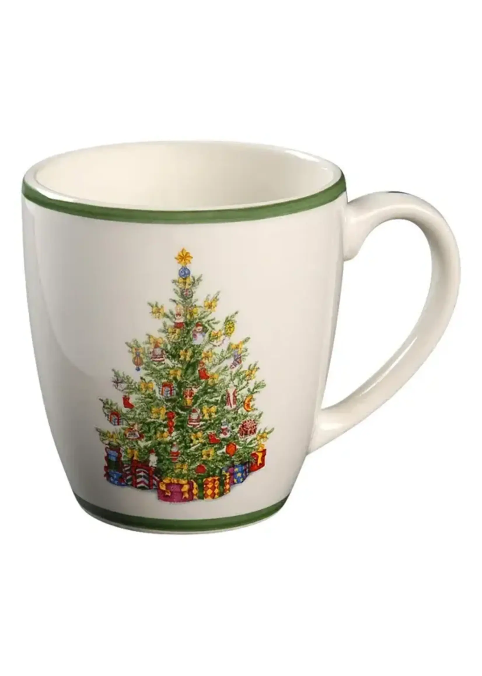 CHRISTOPHER RADKO HOLIDAY CELEBRATION MUG 4" COLUMBIA