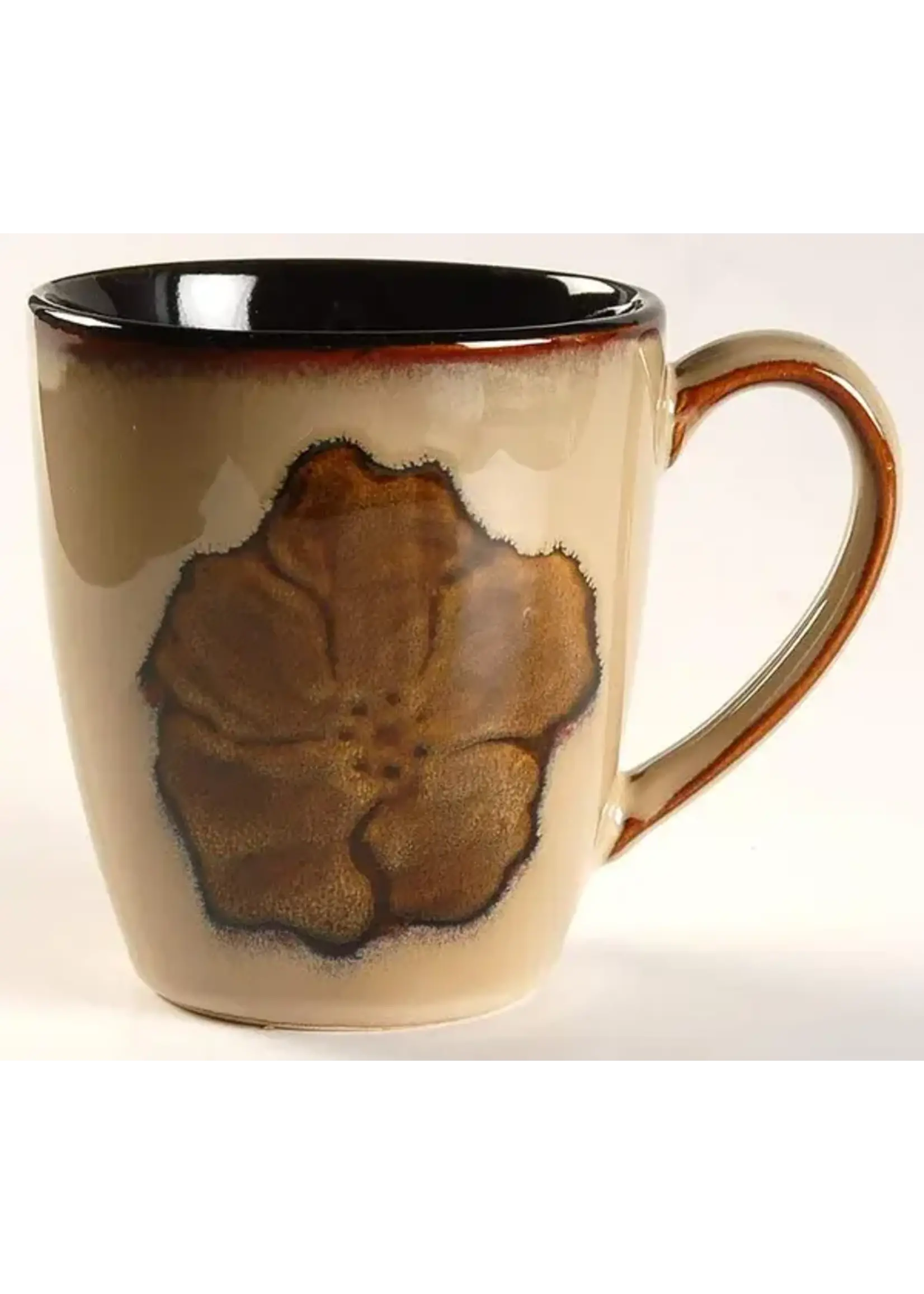 MIKASA POPPIES MUG 4"