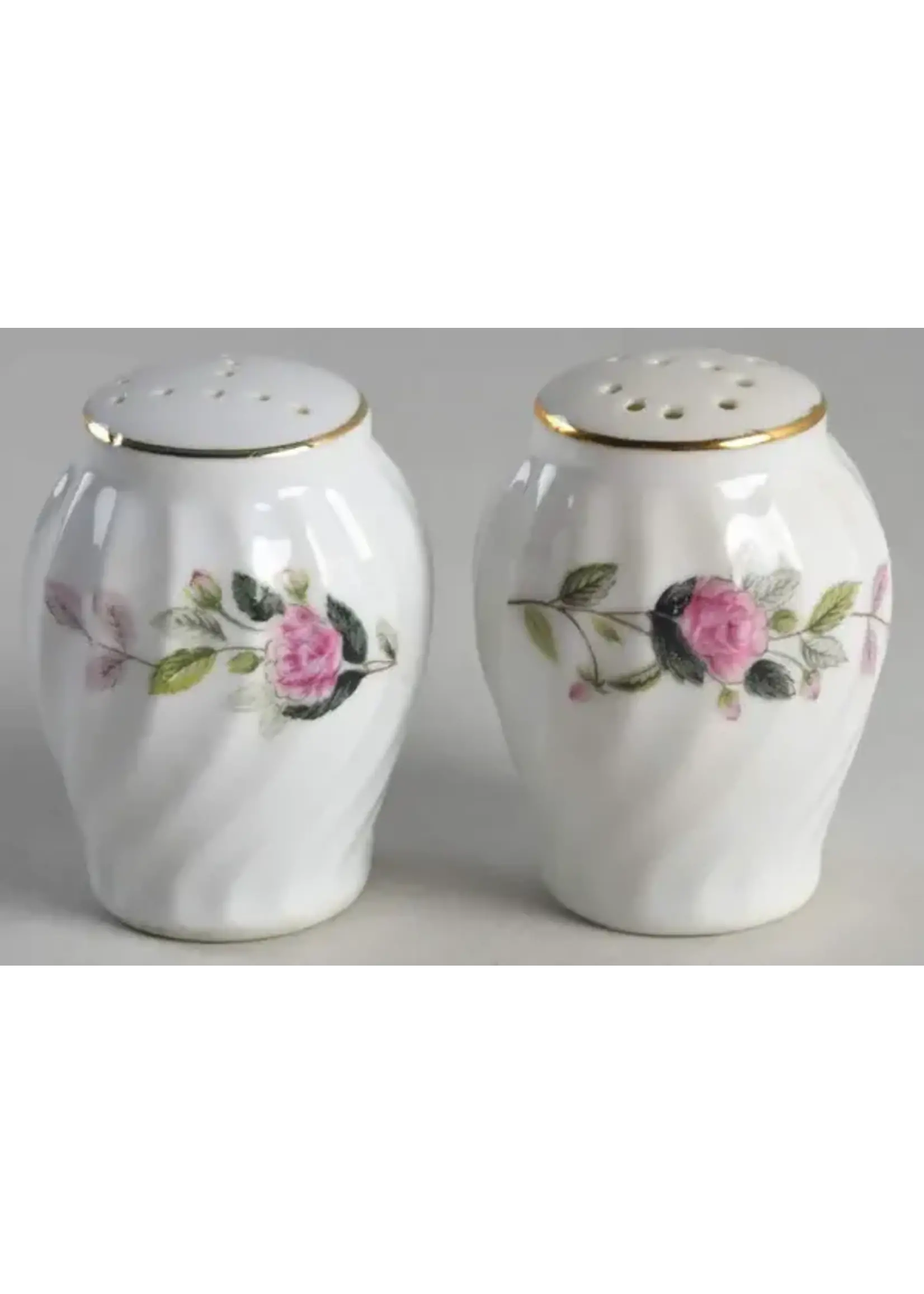 CREATIVE REGENCY ROSE SALT & PEPPER