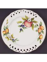 BRUNELLI PIERCED FRUIT DINNER PLATE BNI1 10 1/2"