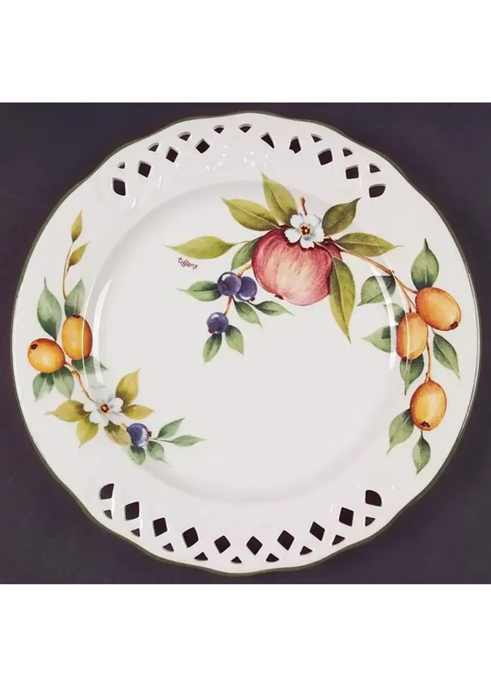 BRUNELLI BRUNELLI PIECED FRUIT DINNER PLATE BNI1