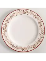 COUNTRY HOUSE COLLECTION RED BERRY VINE SALAD PLATE 8"