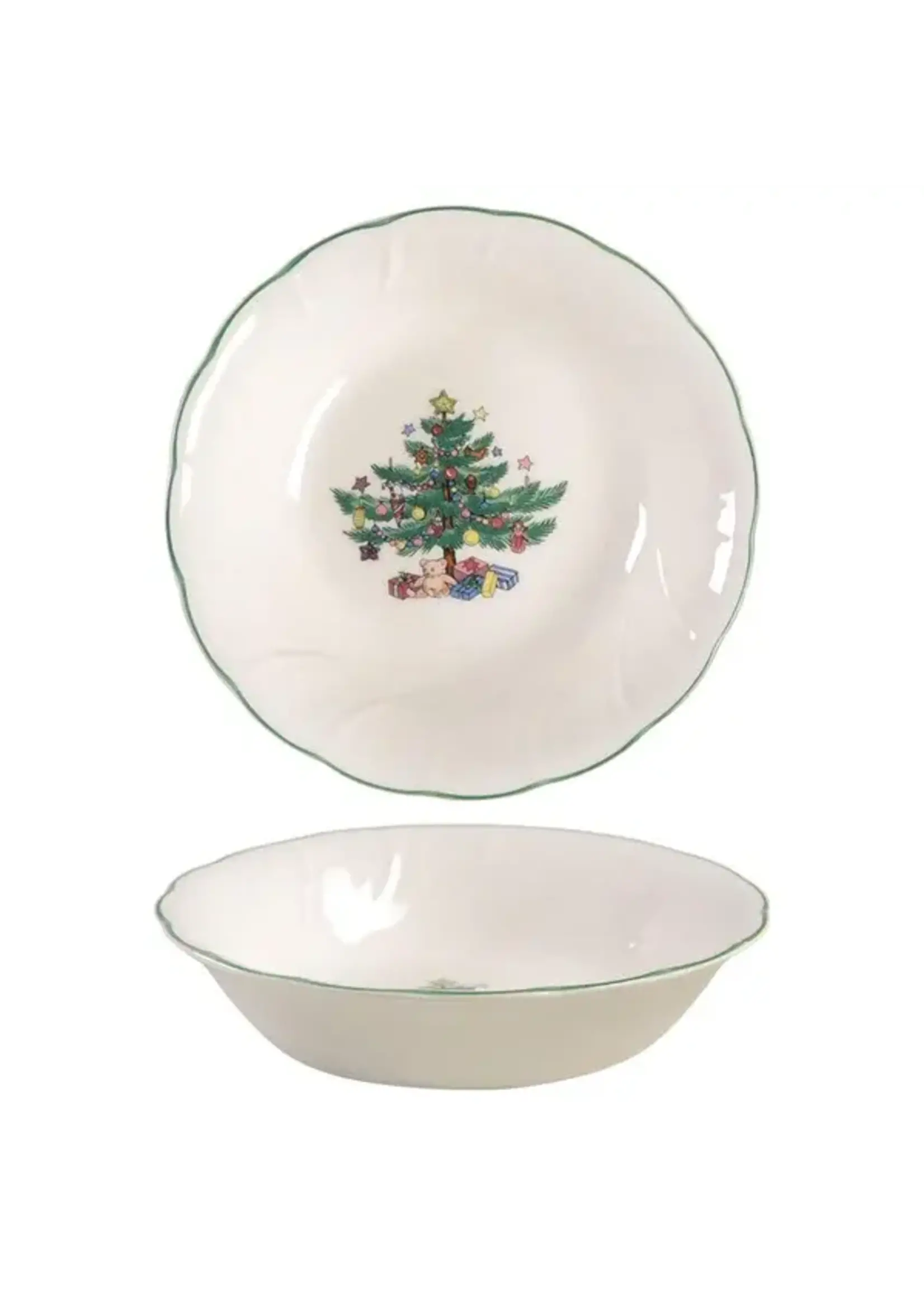 NIKKO HAPPY HOLIDAYS FRUIT BOWL 5 1/2"