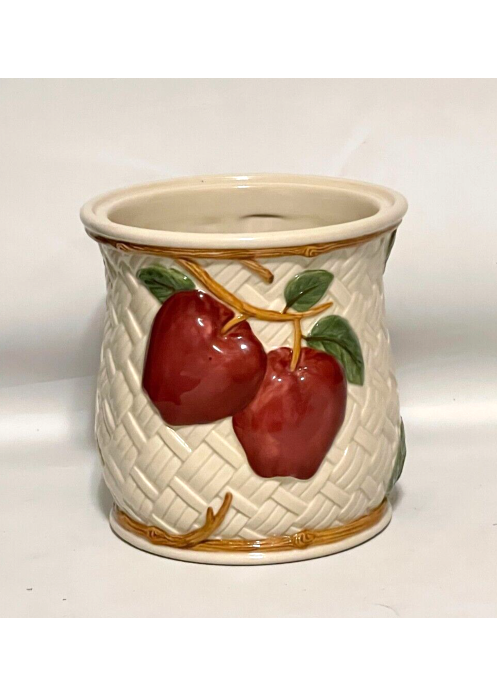 FRANCISCAN APPLE COOKIE JAR BOTTOM NO LID