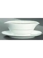 SINCERITY GRAVY BOAT ATTACHED UNDERPLATE