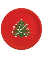 CHRISTMAS TREE DINNER PLATE 10"