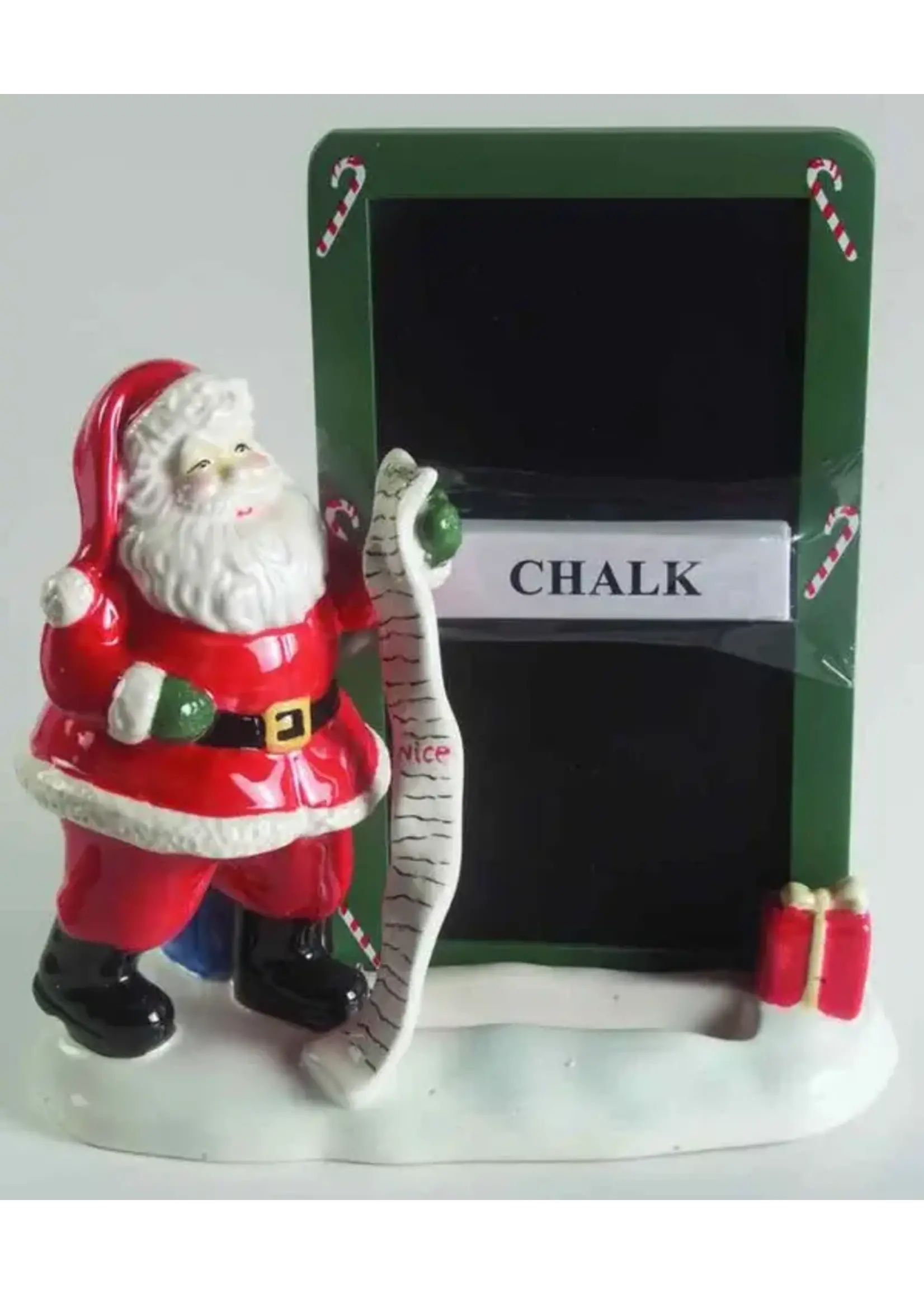 CERTIFIED INTERNATIONAL SUGAR & SPICE CHALKBOARD FIGURINE 9 1/4' NO CHALKBOARD