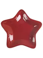 PFALTZGRAFF WINTERBERRY RUBY STAR DISH