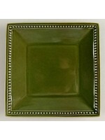 PIER 1 SPICE ROUTE CLOVE SALAD PLATE SQUARE 8 3/8"