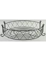 OLD WORLD METAL CARRIER FOR LAZY SUSAN